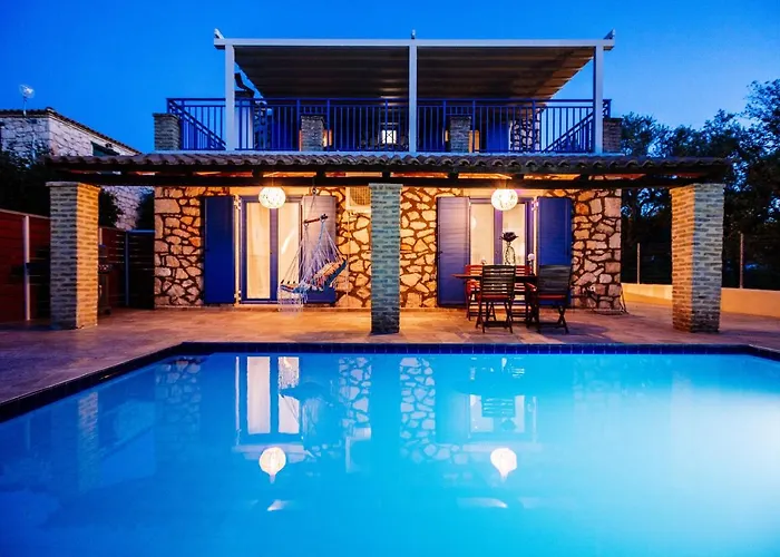 Rosemarie - Luxurious With Pool Just Steps Away From The Sea By Mana Gers Vila Psarou (Zakynthos)